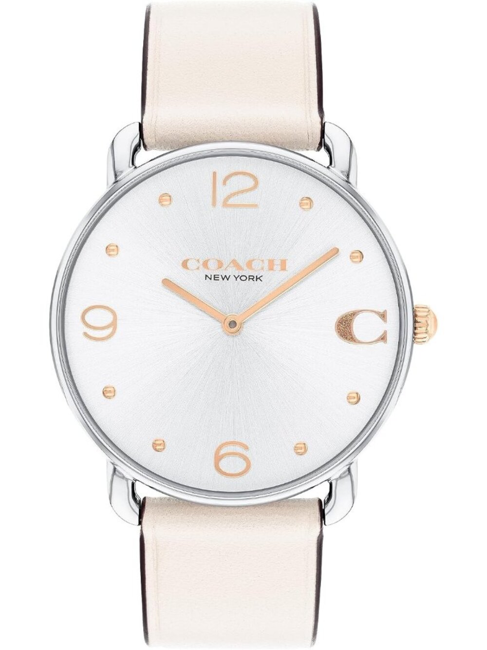 Women's Chalk Sleek and Minimalist in Design Stylish Leather Strap Wrist Watches